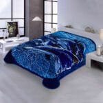 Super Soft 3kg 200 x 230 Mink Blanket - Blue Whale