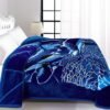 Super Soft 3kg 200 x 230 Mink Blanket – Blue Whale