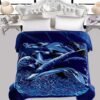 Super Soft 3kg 200 x 230 Mink Blanket – Blue Whale