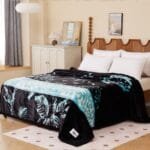 Super Soft 4kg 220 x 240  Mink Blanket - Aqua Dreamscape