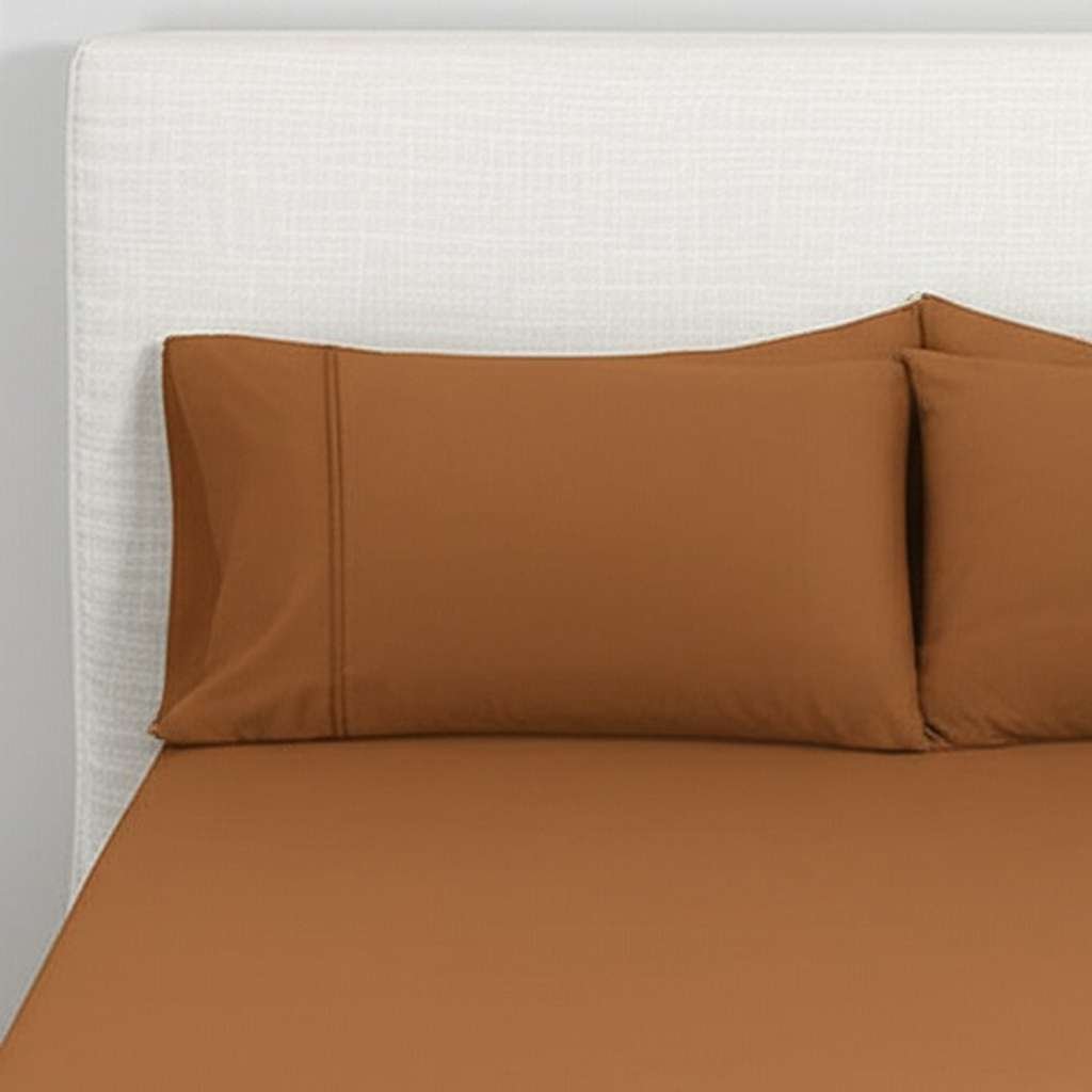 1000TC Pure Egyptian Cotton Sheet Set – Antiquarian Brown