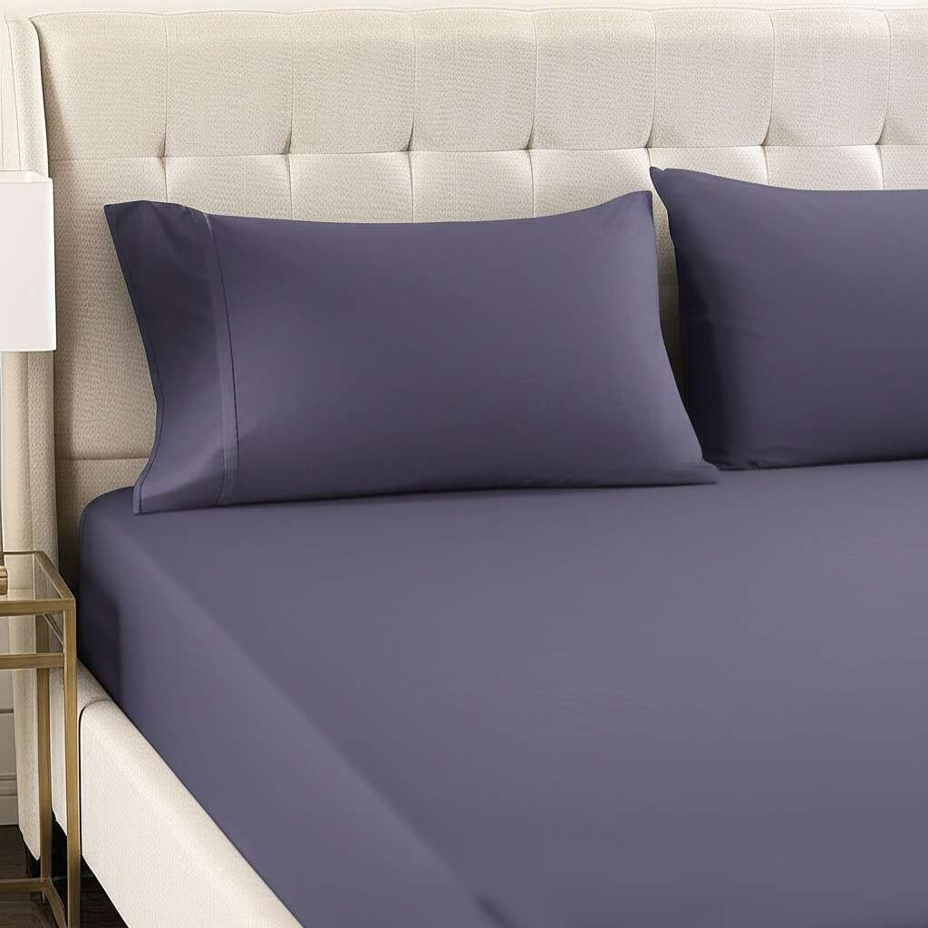 1000TC Pure Egyptian Cotton Sheet Set – Purple Passage