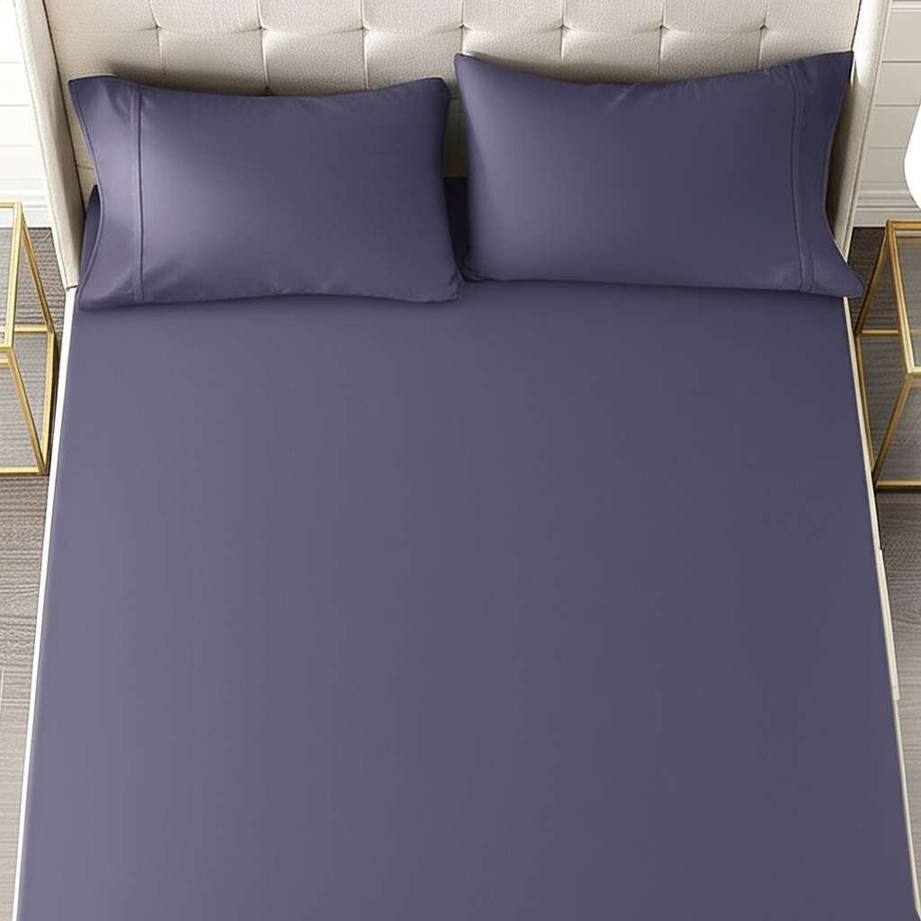 1000TC Pure Egyptian Cotton Sheet Set – Purple Passage