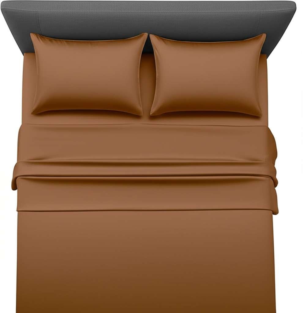 1200TC Pure Egyptian Cotton Sheet Set – Antiquarian Brown
