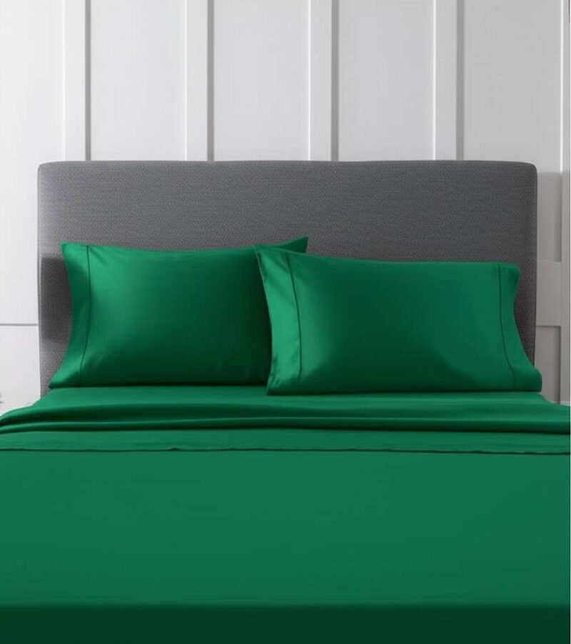 1200TC Pure Egyptian Cotton Sheet Set – Brunswick Green