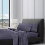 1200TC Pure Egyptian Cotton Sheet Set - Purple Passage