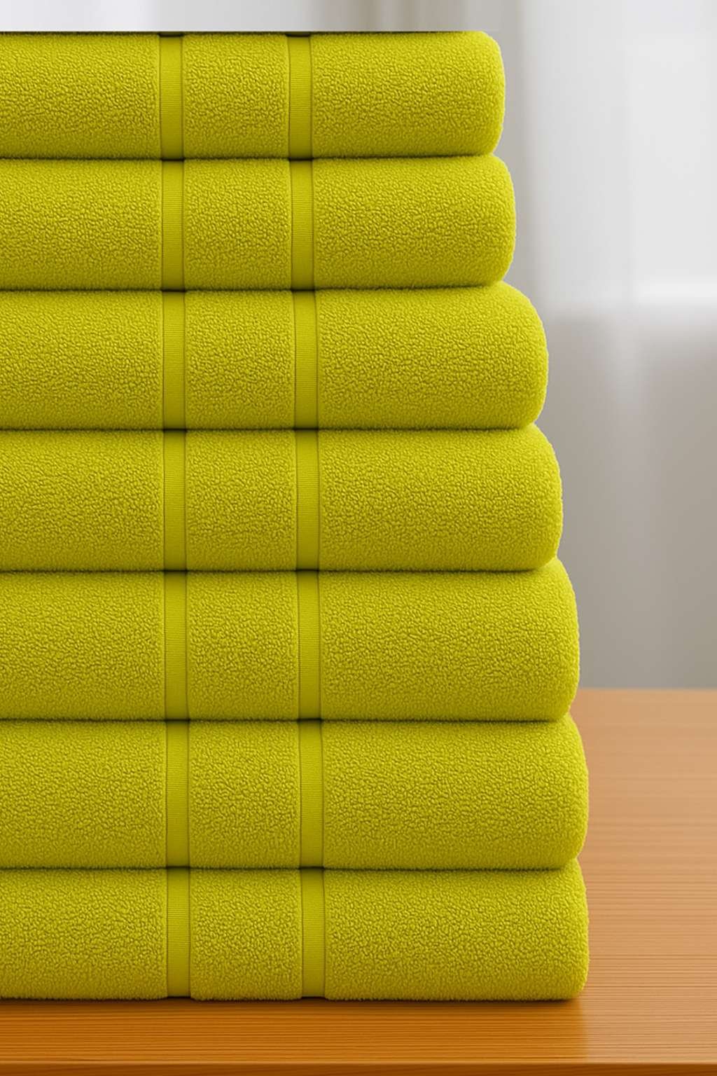 7 Pieces Pure Egyptian Cotton Towel Set – Citrus