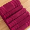 7 Pieces Pure Egyptian Cotton Towel Set – Fushia