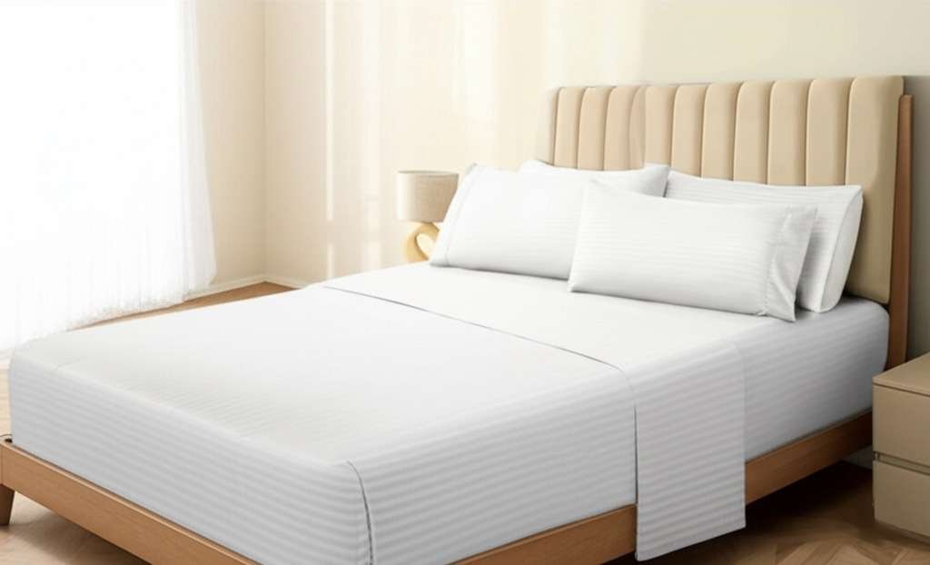 1500TC Cotton Rich Sheet Set – White