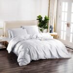 1500TC Cotton Rich 6pcs Quilt Cover - White