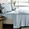 1000TC Pure Egyptian Cotton Sheet Set – Pale Blue