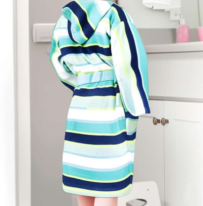 Clearance 100% Pure Velour Kid’s Hooded Bathrobe