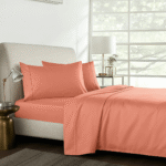 1000TC Pure Egyptian Cotton Sheet Set - Peach