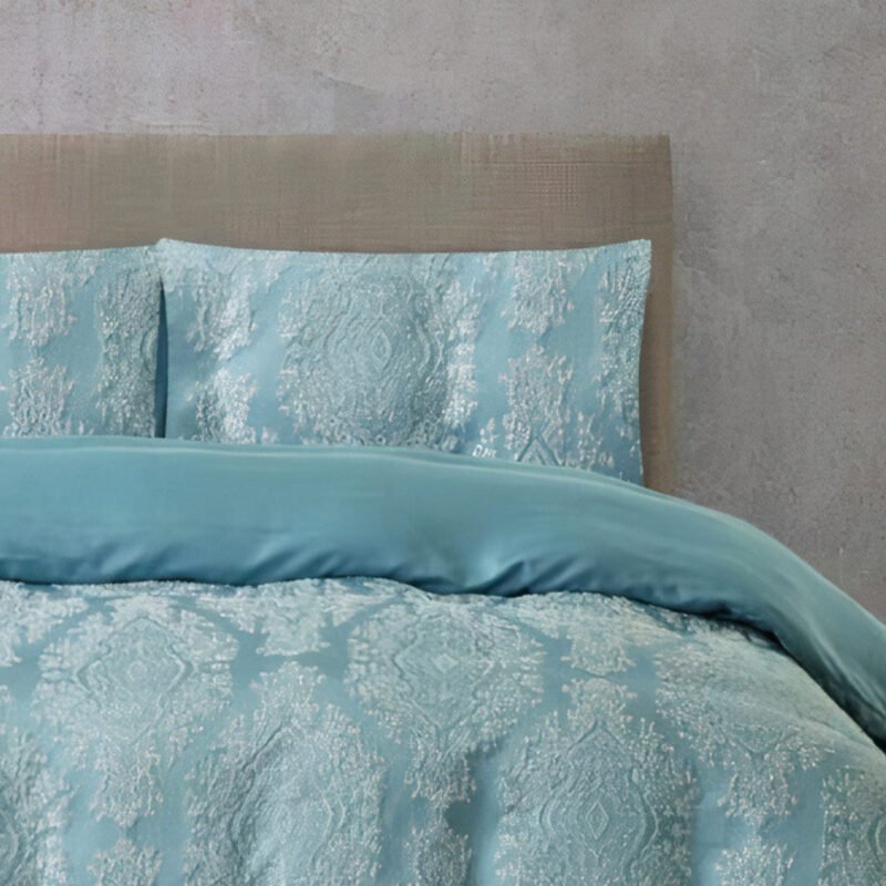 Damask Aqua Blue