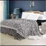 Super Soft 4kg 220 x 240 Mink Blanket - Zebra-Leopard Blend