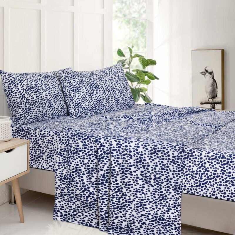 Winter Flannelette Sheet Set Design - Nova