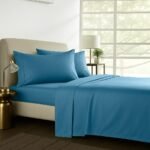 1000TC Pure Egyptian Cotton Sheet Set - Cool Blue