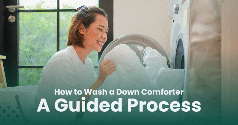 How to Wash a Down Comforter: A Guided Process