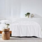 Winter Flannelette Sheet Sets - White