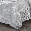 10 Pcs Luxury Bedding Gift Set - Grey Medallion