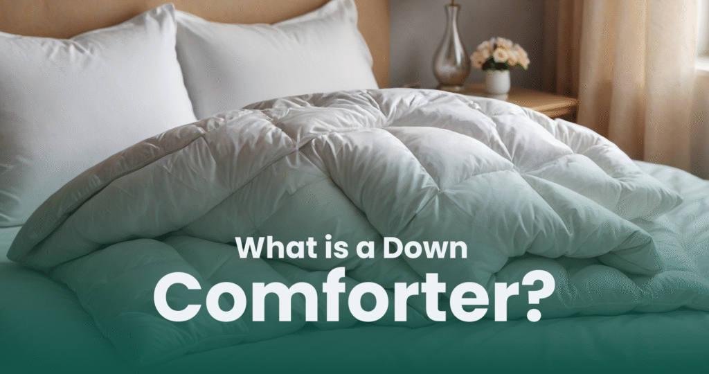 What is a Down Comferter Bedding King What Is A Down Comforter?