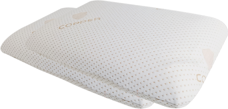 Pack of 2 Copper Infused Standard Pillow Protectors