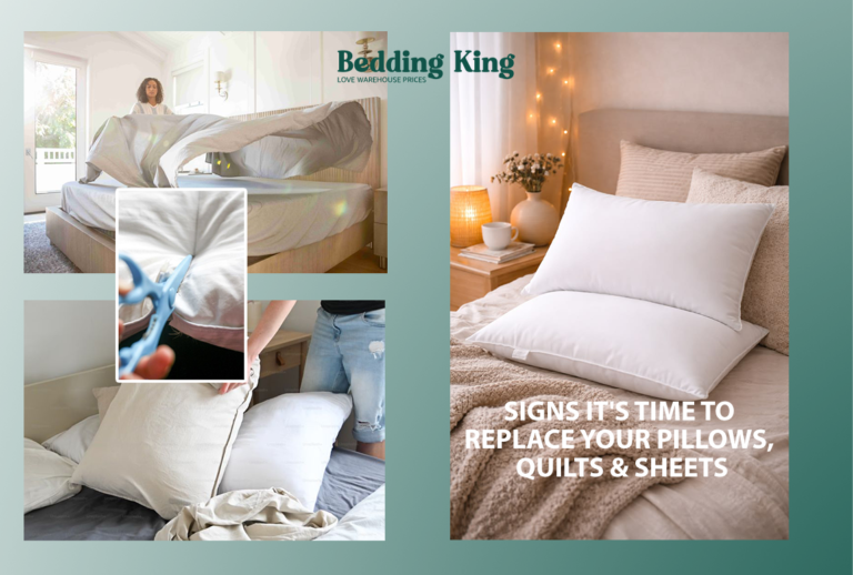 Signs It's Time to Replace Your Pillows, Quilts & Sheets